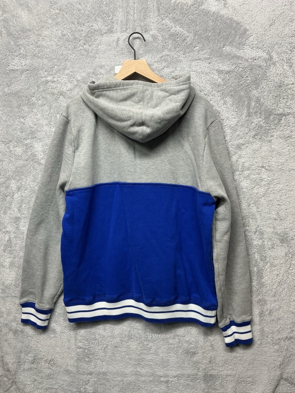 Golden State Warriors Hoodie ‘47 Brand The City Quarter Zip Hooded Sweatshirt XL - Picture 7 of 9